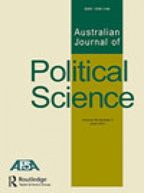 Australian Journal Of Political Science杂志