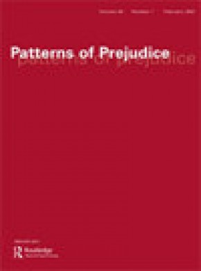 Patterns Of Prejudice杂志