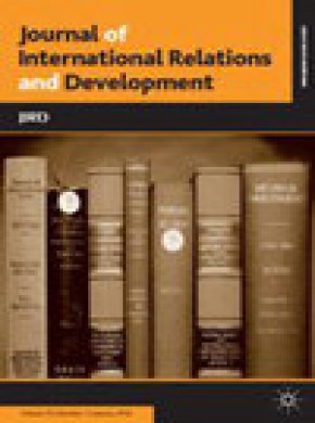 Journal Of International Relations And Development杂志