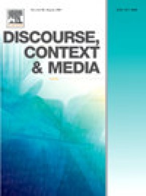 Discourse Context & Media-DISCOURSE CONTEXT ME-学术之家