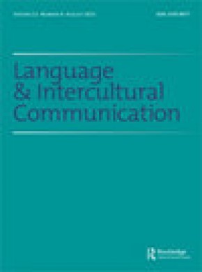 Language And Intercultural Communication杂志