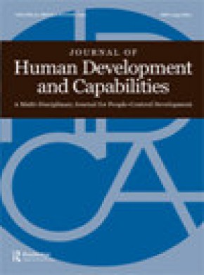 Journal Of Human Development And Capabilities杂志