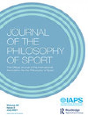 Journal Of The Philosophy Of Sport杂志