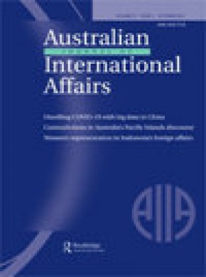 Australian Journal Of International Affairs杂志