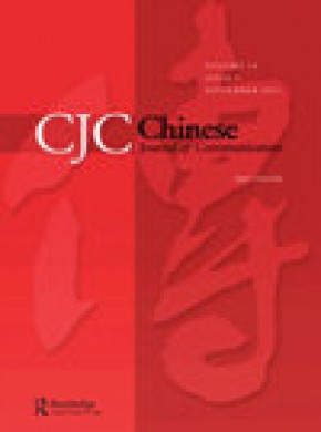 Chinese Journal Of Communication杂志