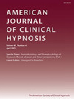 American Journal Of Clinical Hypnosis杂志