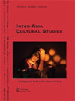 Inter-asia Cultural Studies杂志