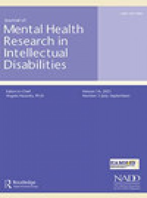 Journal Of Mental Health Research In Intellectual Disabilities杂志