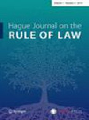 Hague Journal On The Rule Of Law杂志