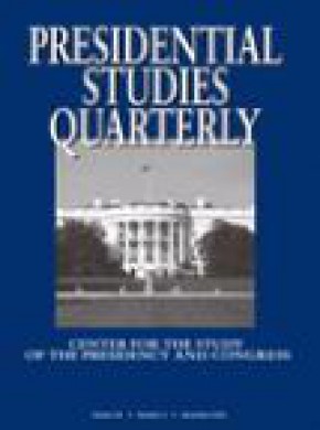 Presidential Studies Quarterly杂志