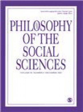 Philosophy Of The Social Sciences杂志