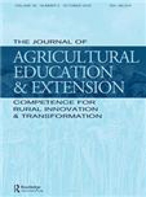 Journal Of Agricultural Education & Extension杂志