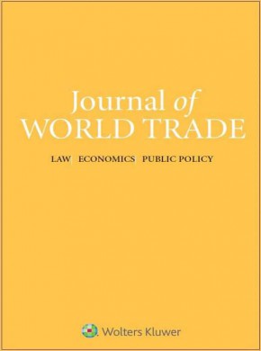 Journal Of World Trade