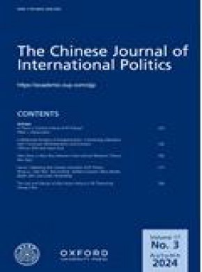 Chinese Journal Of International Politics杂志