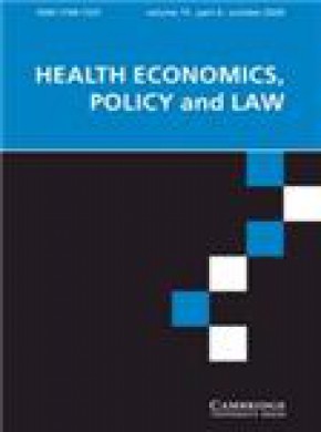 Health Economics Policy And Law杂志