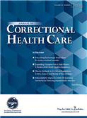 Journal Of Correctional Health Care