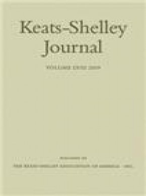 Keats-shelley Journal杂志