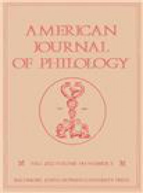 American Journal Of Philology