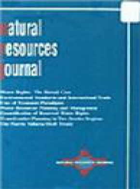 Natural Resources Journal杂志