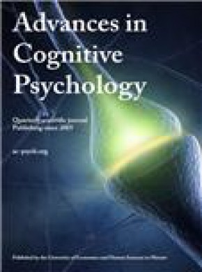 Advances In Cognitive Psychology