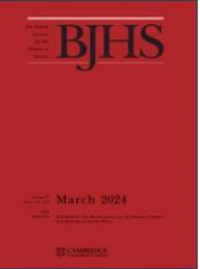 British Journal For The History Of Science杂志