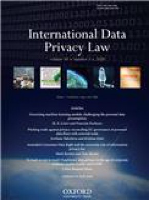 International Data Privacy Law