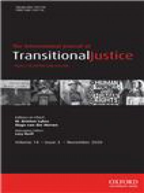 International Journal Of Transitional Justice杂志