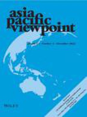 Asia Pacific Viewpoint杂志