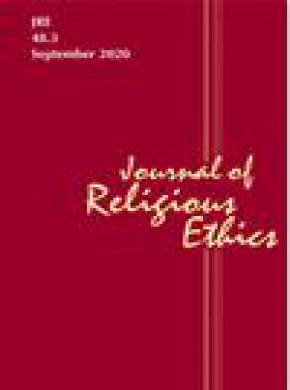 Journal Of Religious Ethics杂志