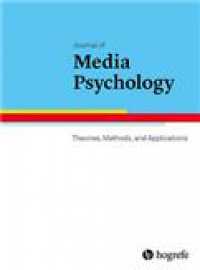 Journal Of Media Psychology-theories Methods And Applications杂志