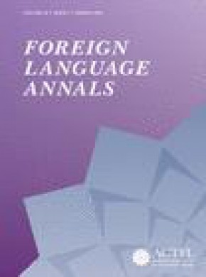 Foreign Language Annals杂志