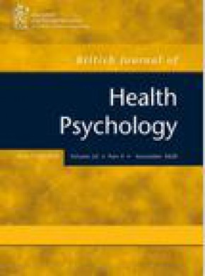 British Journal Of Health Psychology杂志