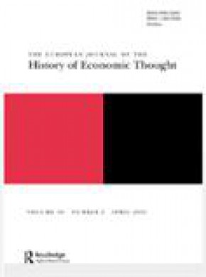 European Journal Of The History Of Economic Thought