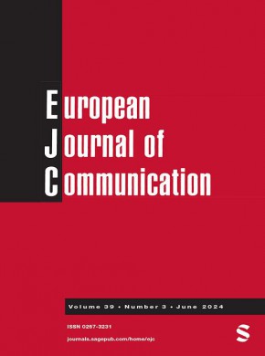 Communications-european Journal Of Communication Research杂志