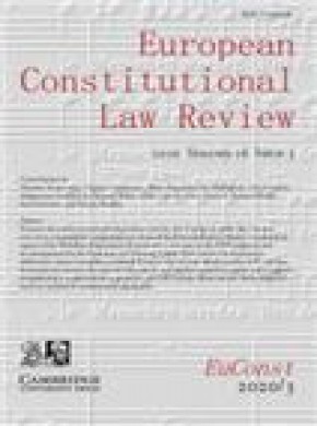 European Constitutional Law Review杂志