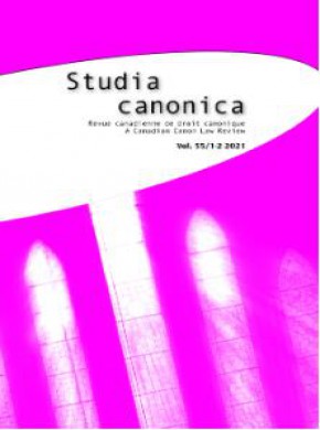 Studia Canonica杂志