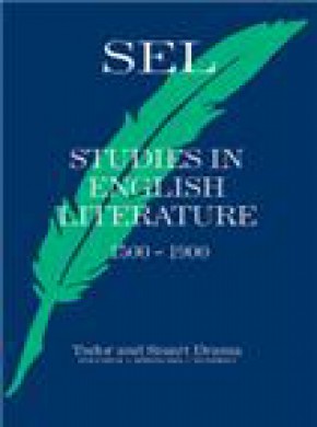 Studies In English Literature 1500-1900杂志