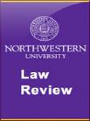 Northwestern University Law Review杂志