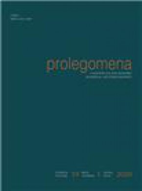 Prolegomena