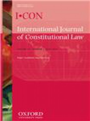 Icon-international Journal Of Constitutional Law杂志