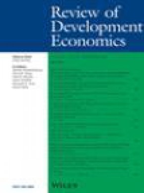 Review Of Development Economics杂志