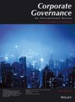 Corporate Governance-an International Review杂志