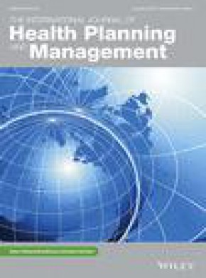 International Journal Of Health Planning And Management杂志