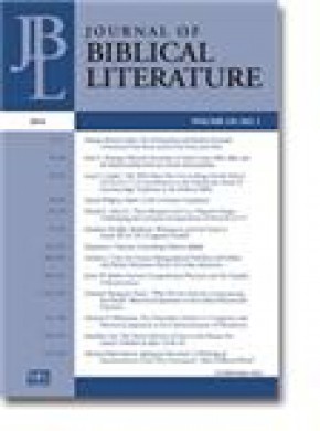 Journal Of Biblical Literature杂志