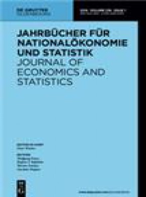 Jahrbucher Fur Nationalokonomie Und Statistik杂志