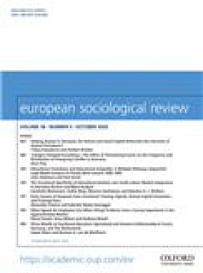 European Sociological Review杂志