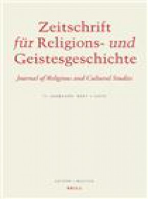 Zeitschrift Fur Religions-und Geistesgeschichte