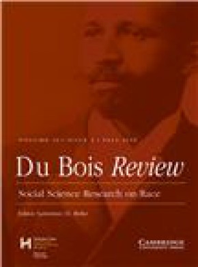 Du Bois Review-social Science Research On Race杂志