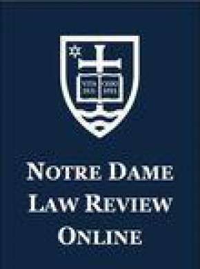 Notre Dame Law Review