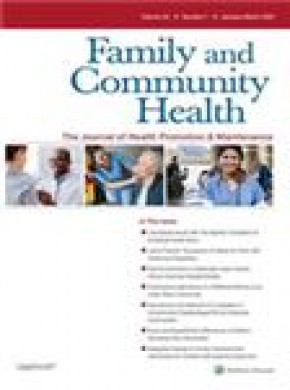 Family & Community Health杂志